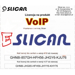 Licencja IPU-VoIP-1 kanał 1 kanał VoIP